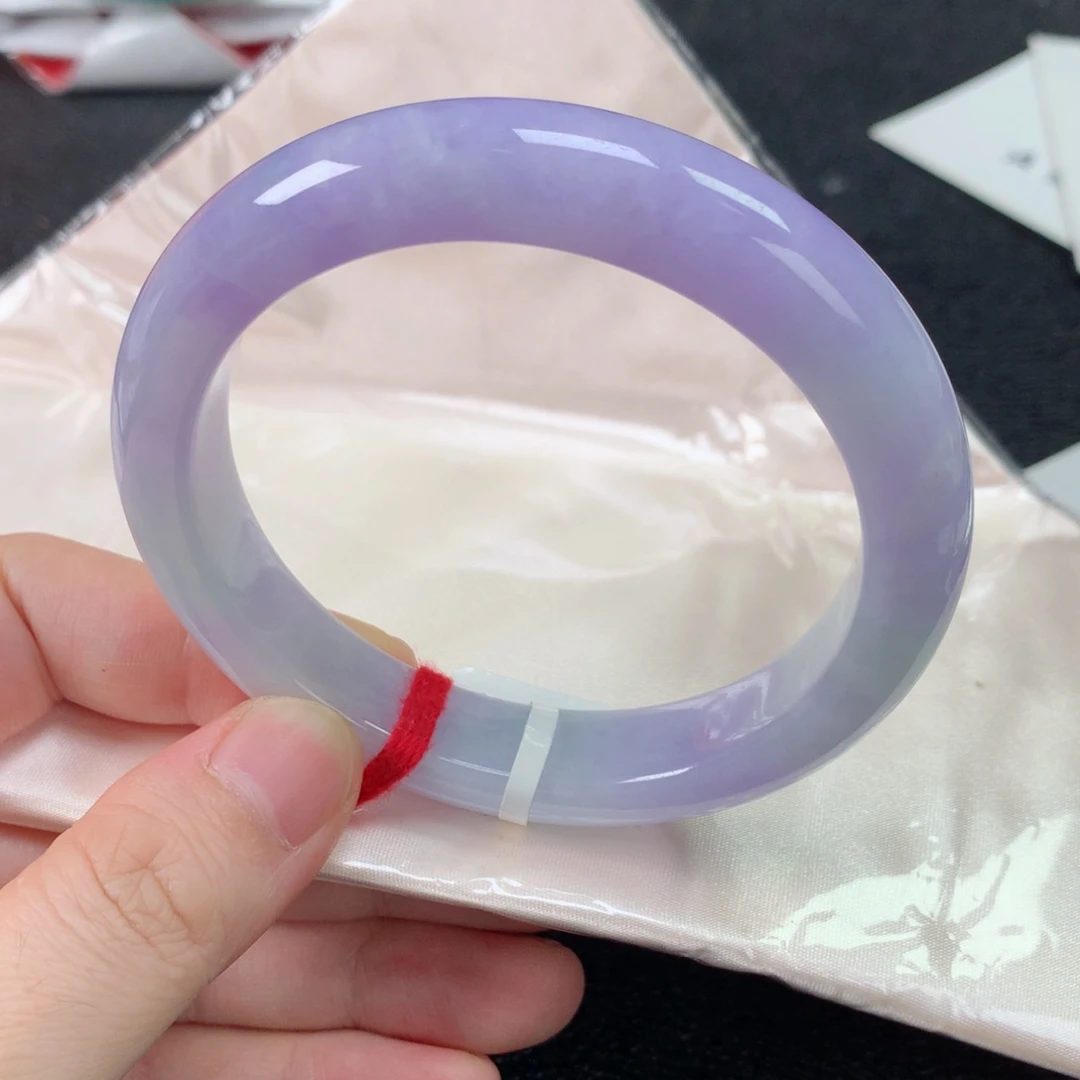 未镶嵌手镯翡翠缅甸天然翡翠手镯61