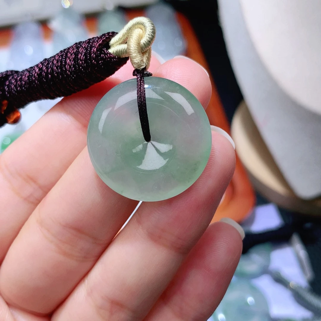 颈饰未镶嵌翡翠扣子