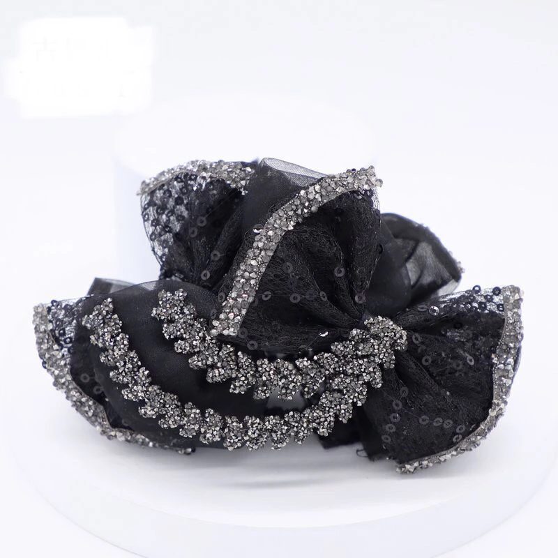 赛呐新款麦浪感AB面显气质11cm抓夹发饰