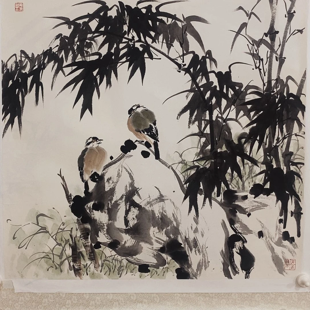 国画书画作品多次参加全国性美术