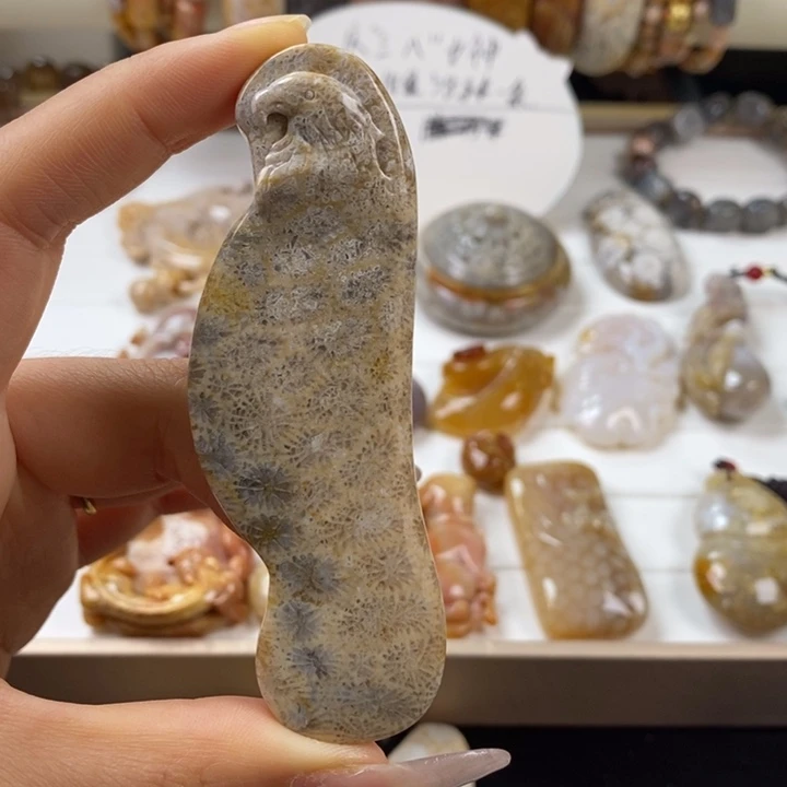 硅化玉吊坠(不含链)未镶嵌41链接