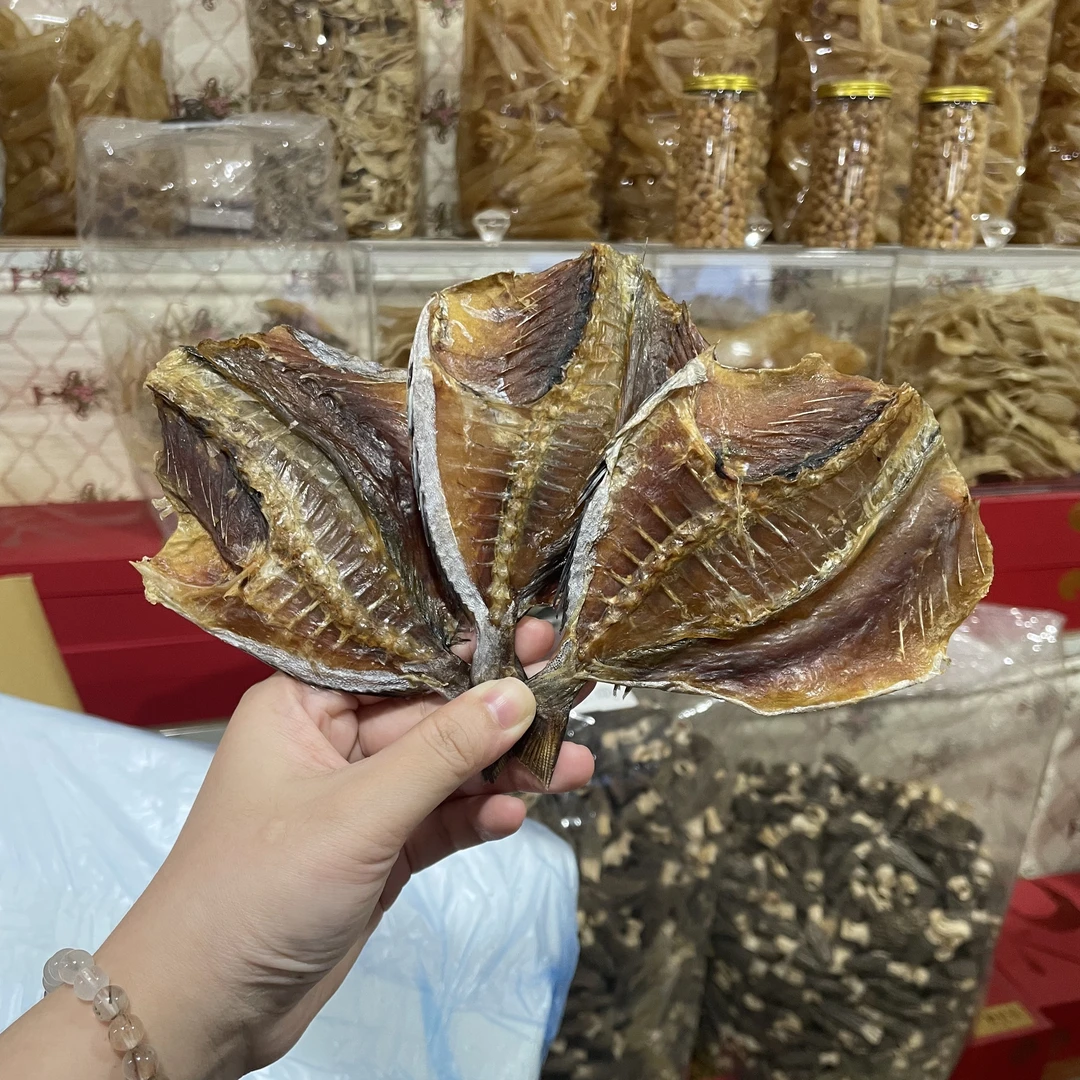 泥猛鱼干 珠海本地自晒生晒开边淡口足干 海味干货清蒸蒸五花肉