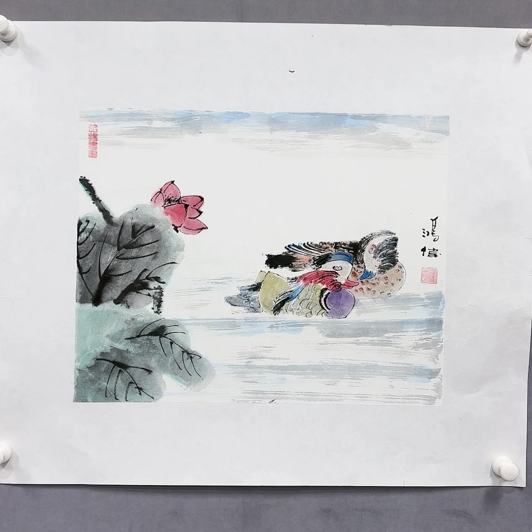 国画国画纯手绘作品请放心去藏