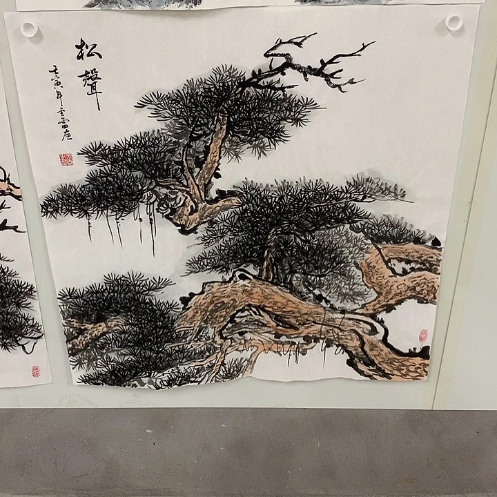 国画福利作品手绘国画