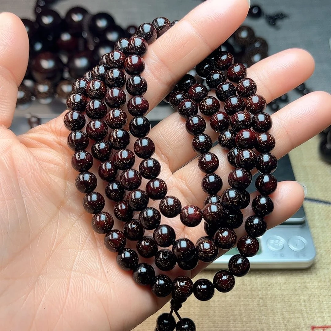 檀香紫檀（小叶紫檀）0.7 108颗 满星