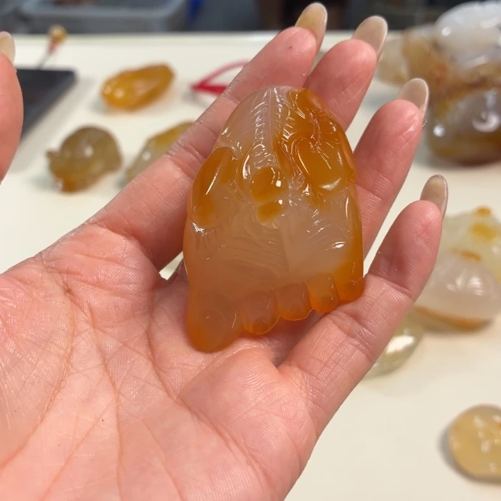 玛瑙/玉髓吊坠(不含链)未镶嵌