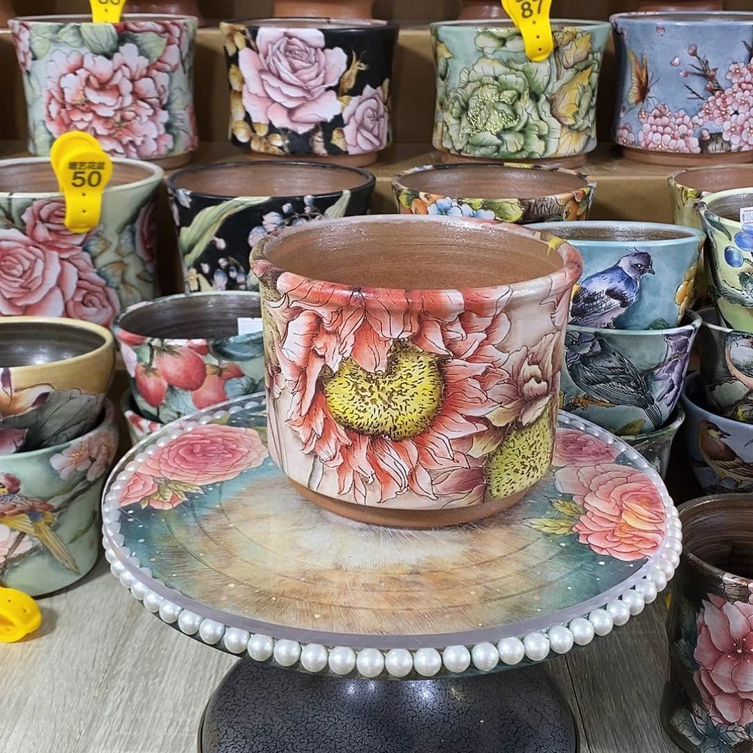 景德镇精品瑶晨美盆13/10.5