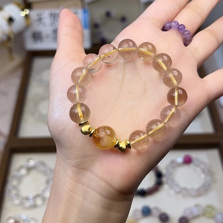 银S925镶嵌手链水晶