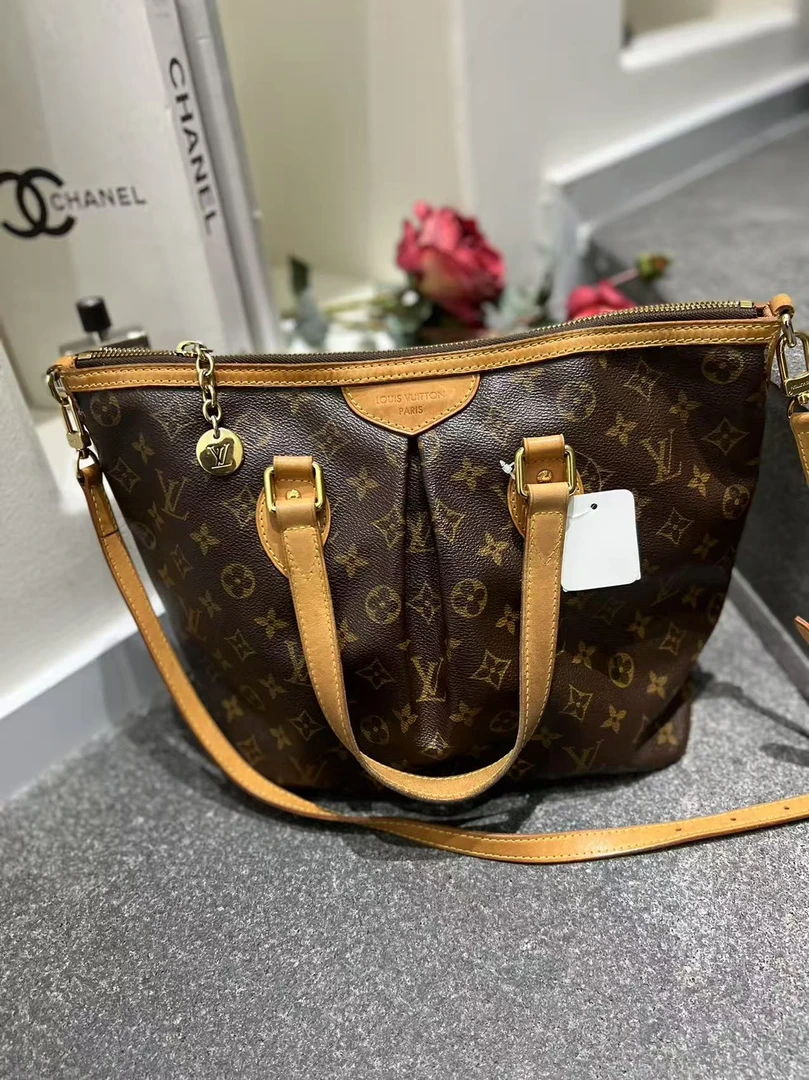 95新 LouisVuitton/路易威登 老花派拉蒙 斜挎手提包 二手奢侈品