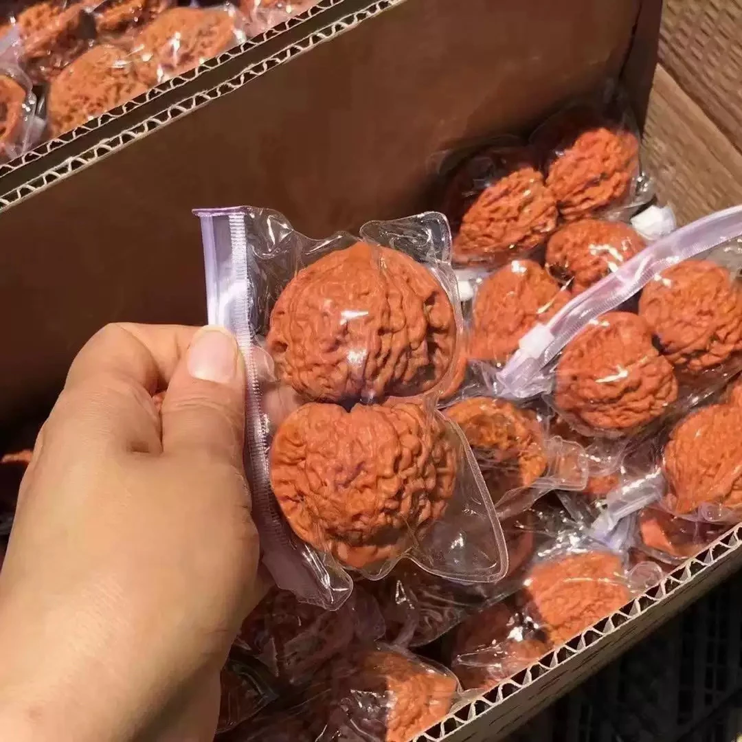 官帽虎头四座楼核桃文玩把件适合大汗手把玩