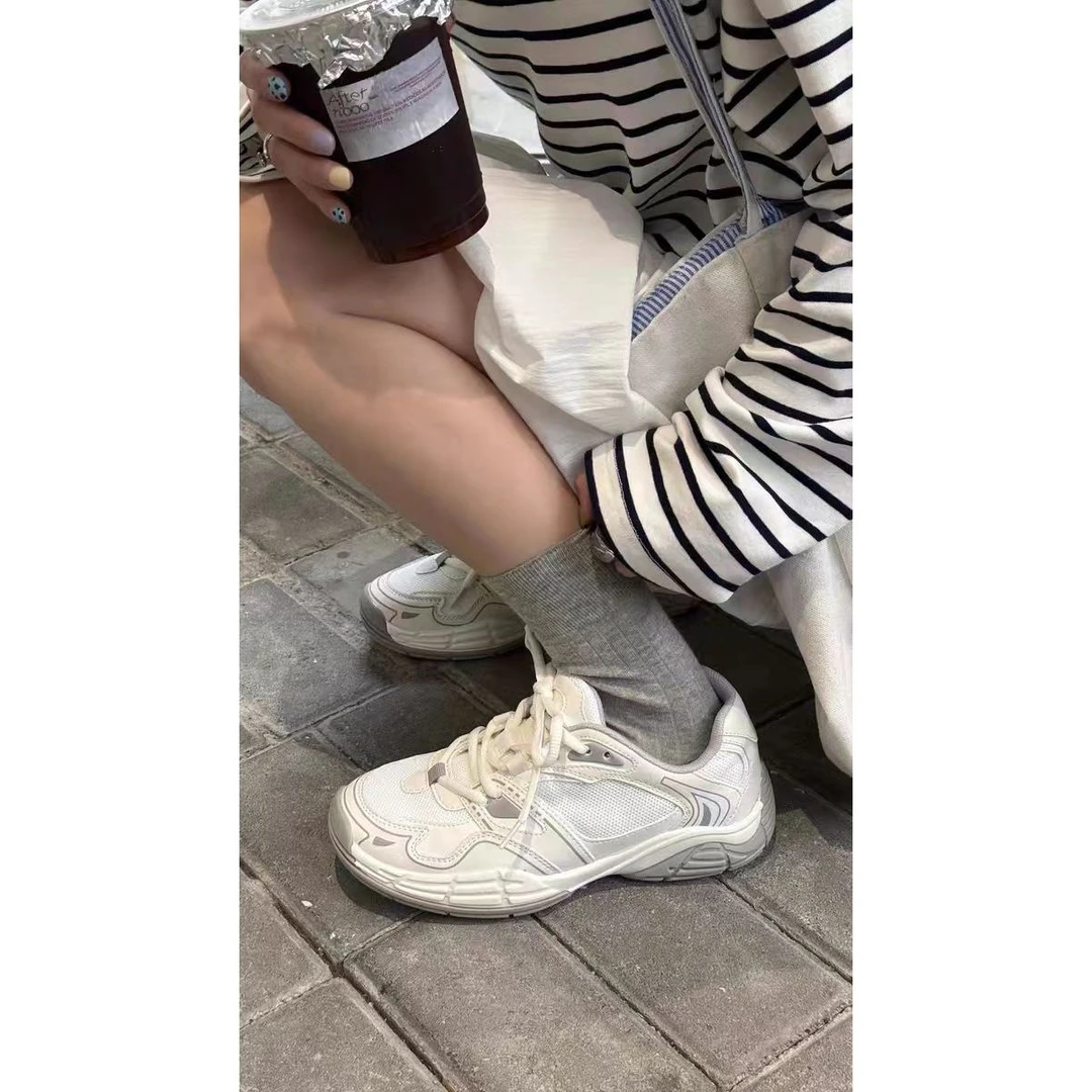 新款磨砂舒适百搭时尚德训潮女鞋B5-102-10