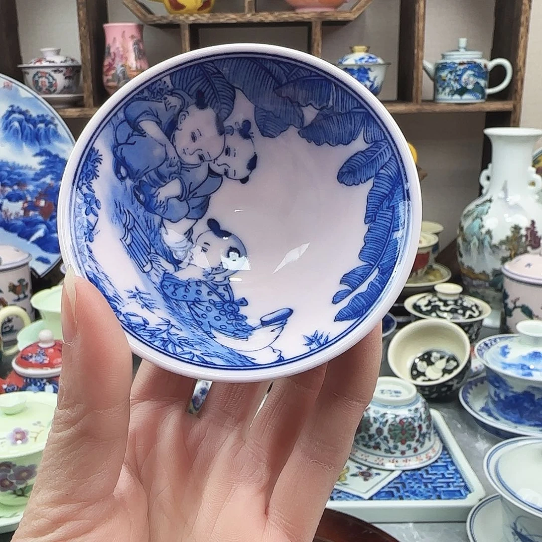 陶杯子景德镇瓷器5672