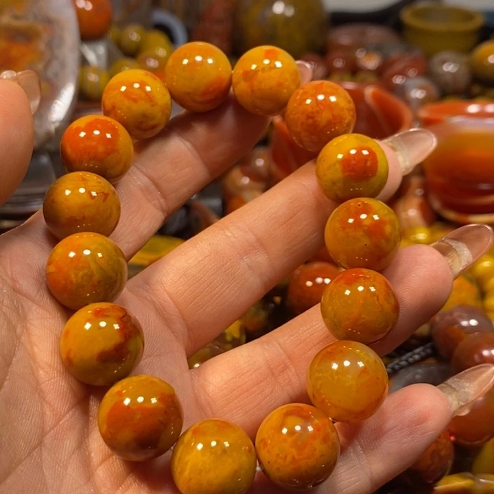 玛瑙/玉髓手链未镶嵌我****友