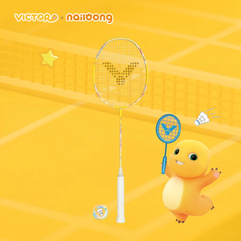 VICTOR威克多 中公赛奶龙联名系列羽毛球拍单拍 TK-NAILONG CO25