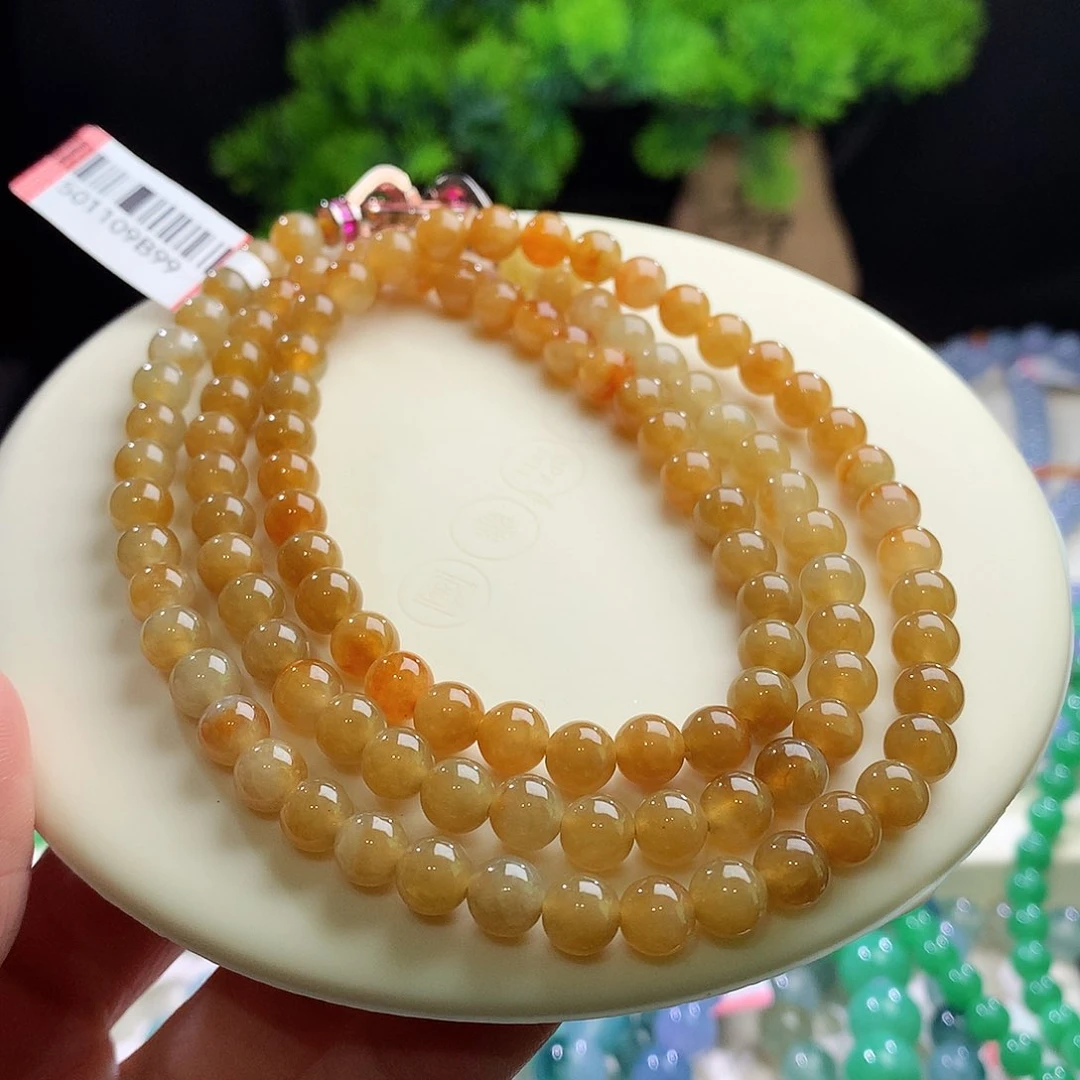 项链未镶嵌翡翠卡6.3mm