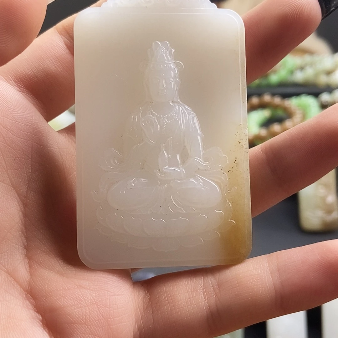和田玉（糖玉）未镶嵌颈饰