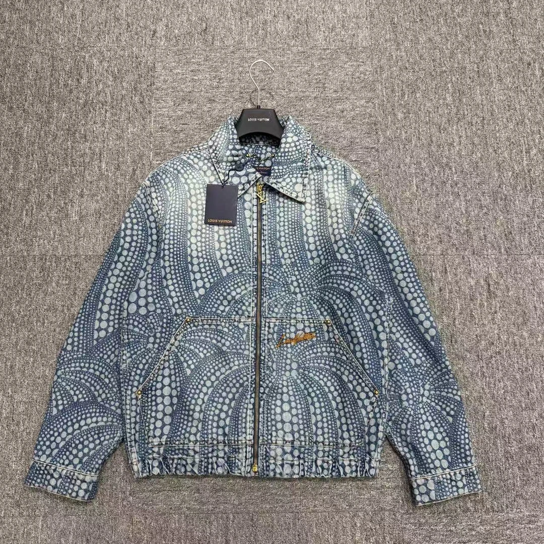 全新未使用 LouisVuitton/路易威登 lv草间弥生牛仔/48码/13659