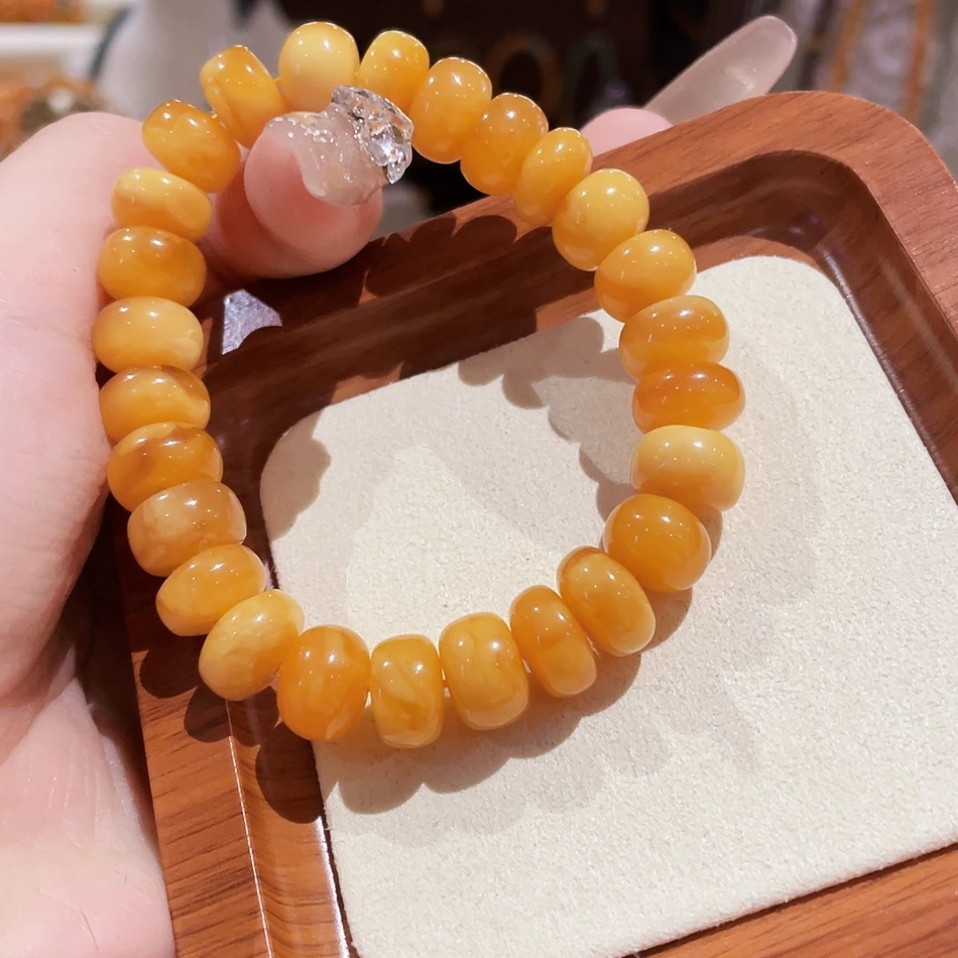 蜜蜡未镶嵌手串手串