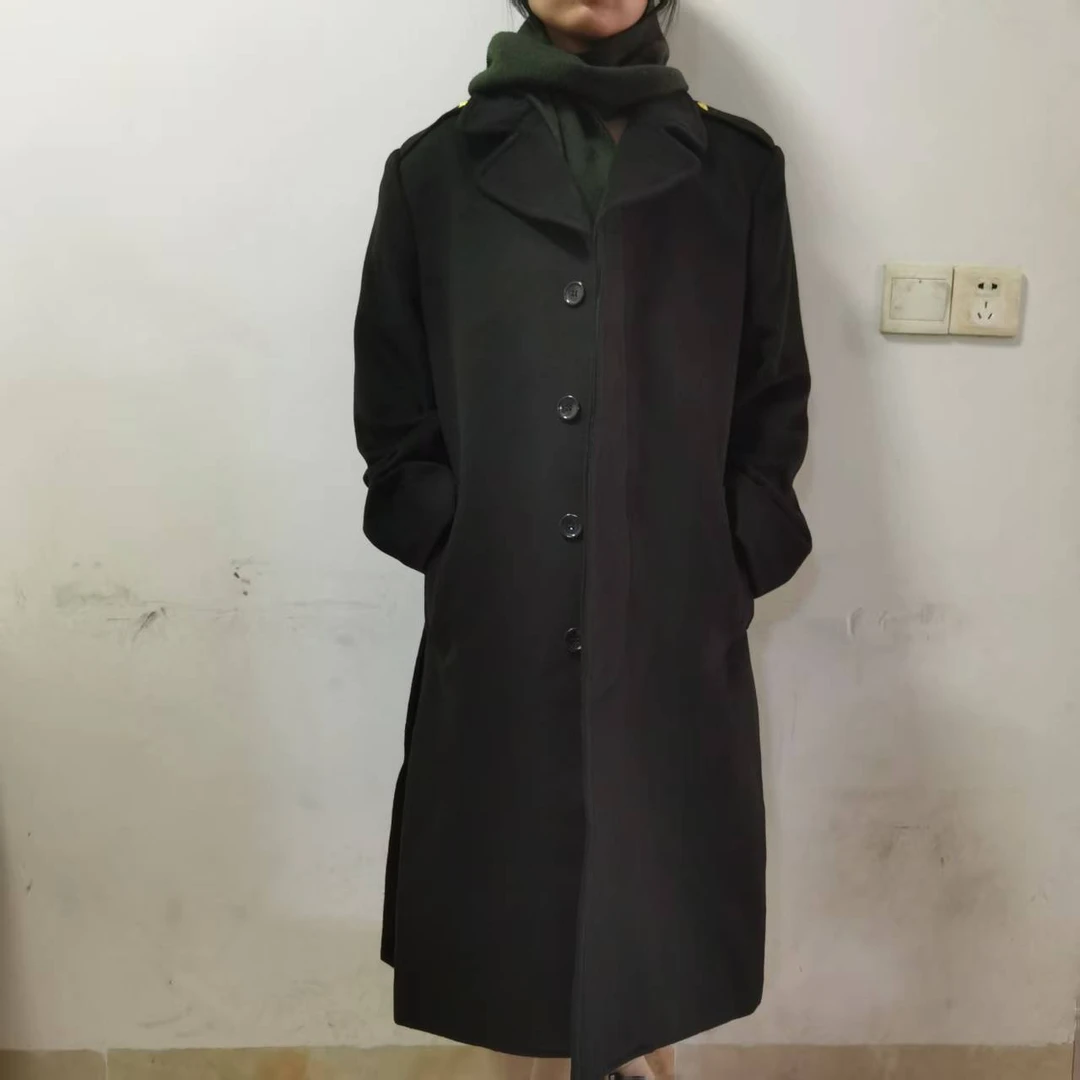 男款【路男干】羊绒毛呢大衣经典中长款长袖男款羊绒保暖风衣商务