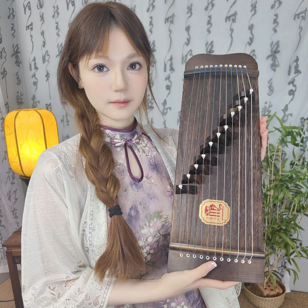 【福利】仙声50厘米便携小古筝练指器11弦扬州古筝