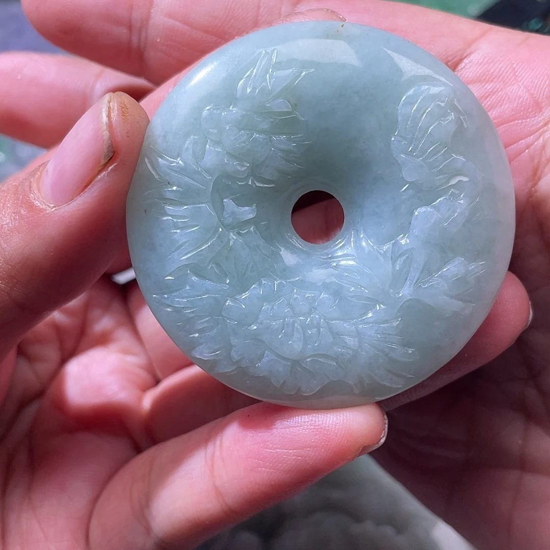 颈饰未镶嵌翡翠翡玉缘翡翠