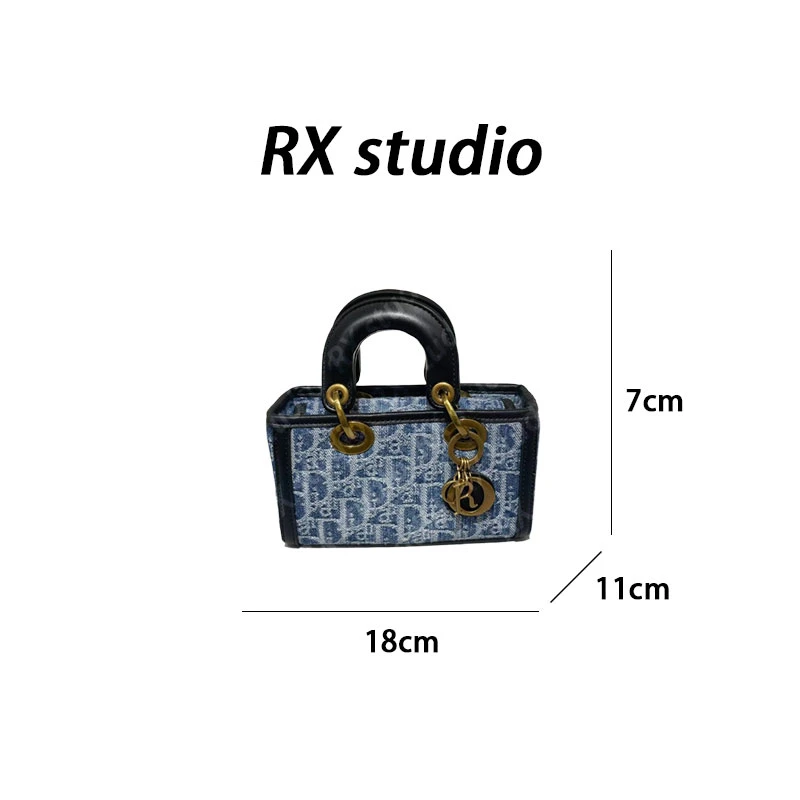 【南沙瑞熙】SK-82329-3-黑色牛仔 轻奢时尚百搭女士新款单肩斜跨包