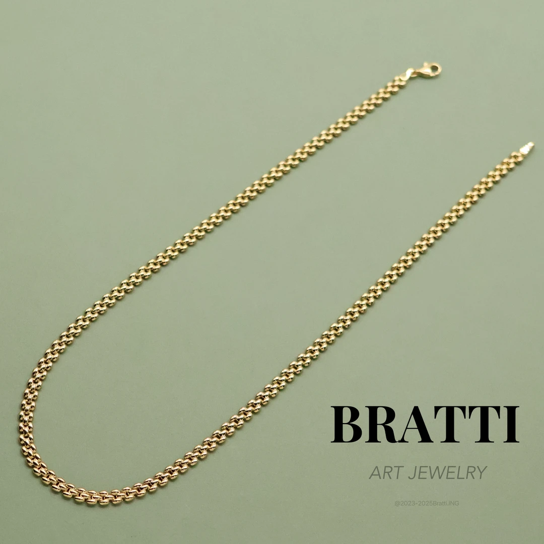 Bratti珠宝18K金“简约主义”项链（42cm）-/KX250507