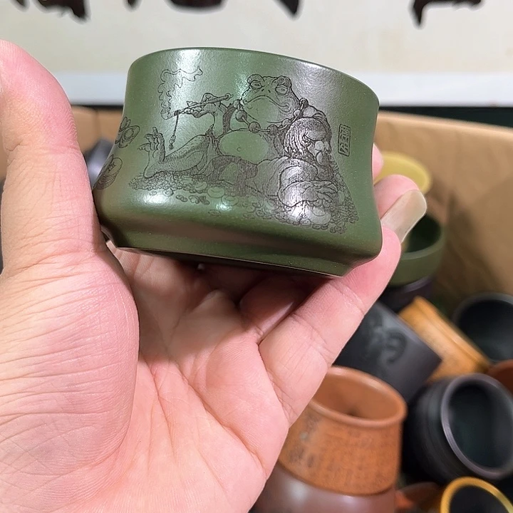 茶杯紫砂全手工紫砂主人杯