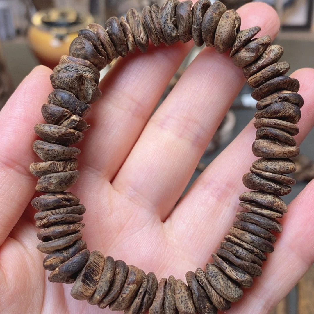 木奇楠淳化老料包壳随型单圈12mm