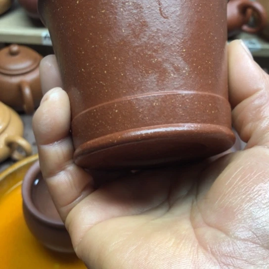茶壶紫砂将坡泥主人杯180豪升左右