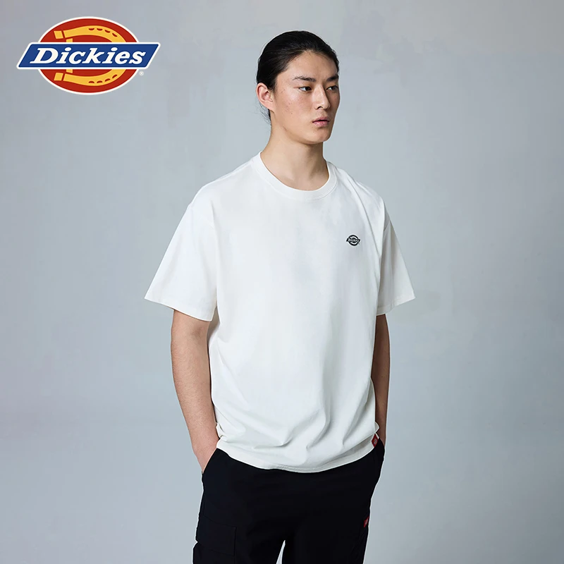 Dickies25春夏新品前胸小LOGO印花背后图案宽松短袖T恤DK0A88AU