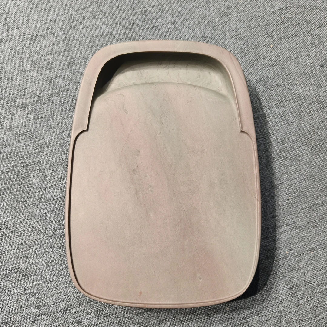 洮砚，西江双色大腰圆门字，尺寸17*12*3厘米