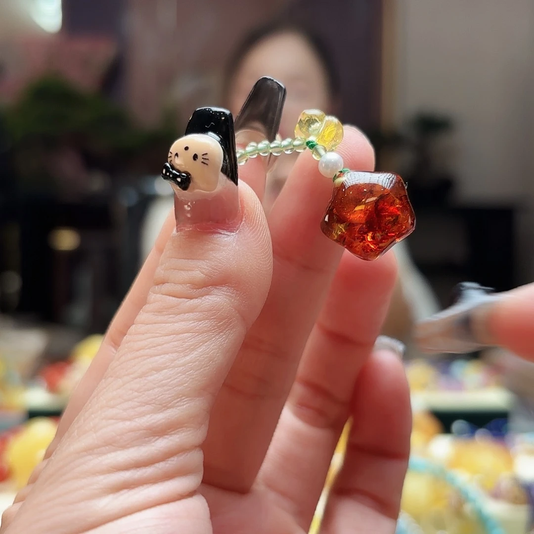 琥珀手链未镶嵌琥珀