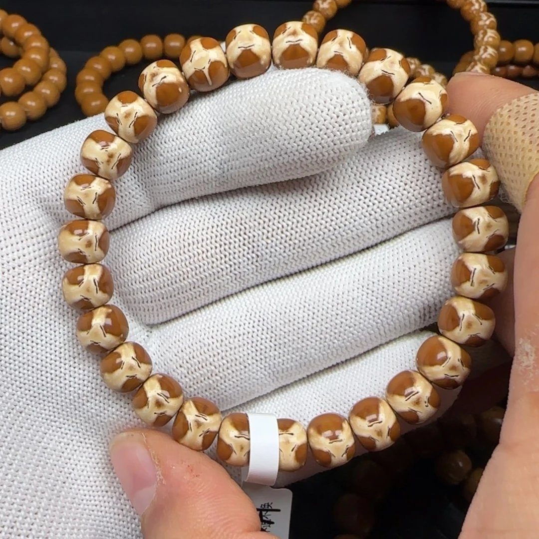 手串紫金鼠9.3mm实心奔驰三花鬼脸233A