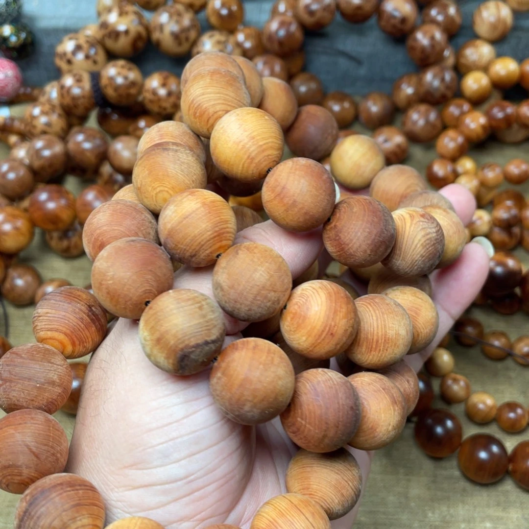 柏木（崖柏）无事牌1.8太行崖柏陈化干黑油瑕疵珠