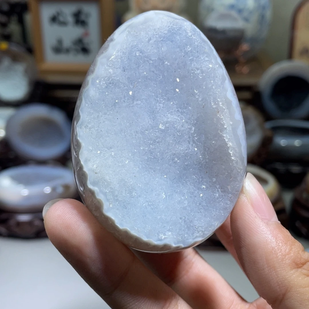 大型摆件（非配饰）水晶未镶嵌龙蛋