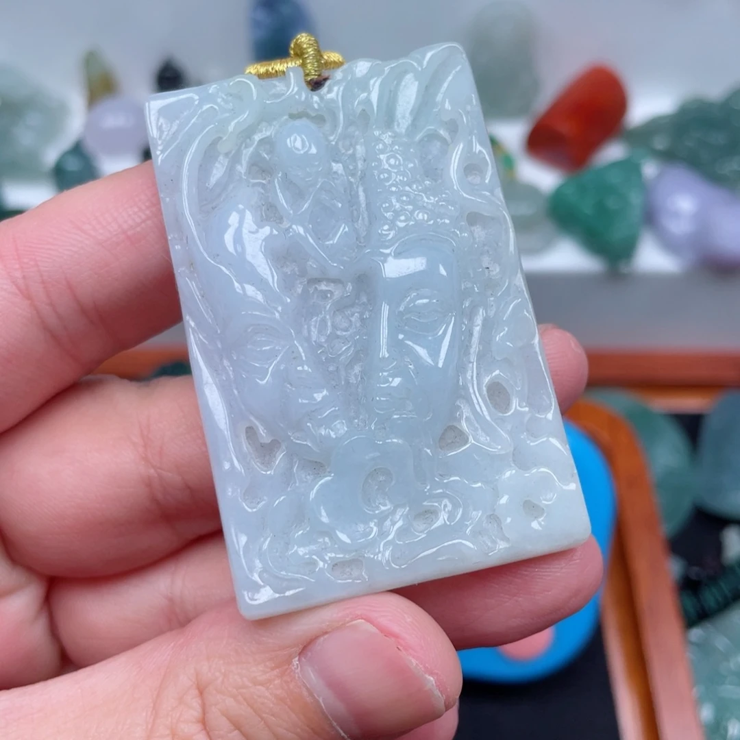 翡翠颈饰未镶嵌濤*一念之间