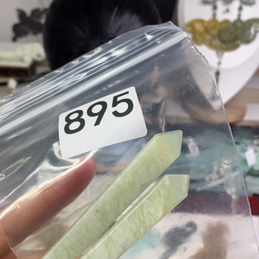【闪购商品】岫玉发饰未镶嵌?***嘎
