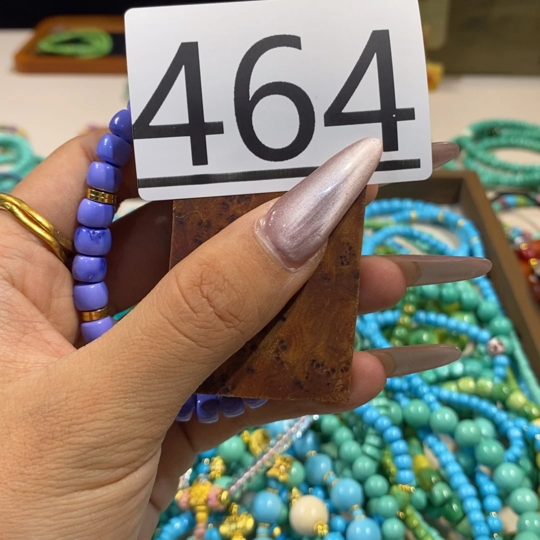 木圆珠圆雕手工串464