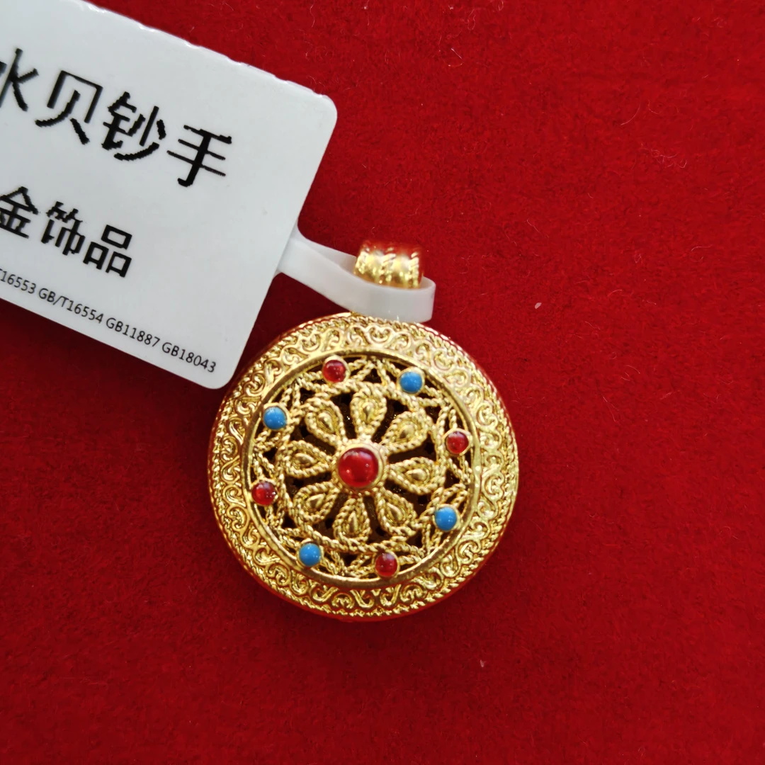 【莹莹专享】足金999投资金 罗盘 ZP 0.76