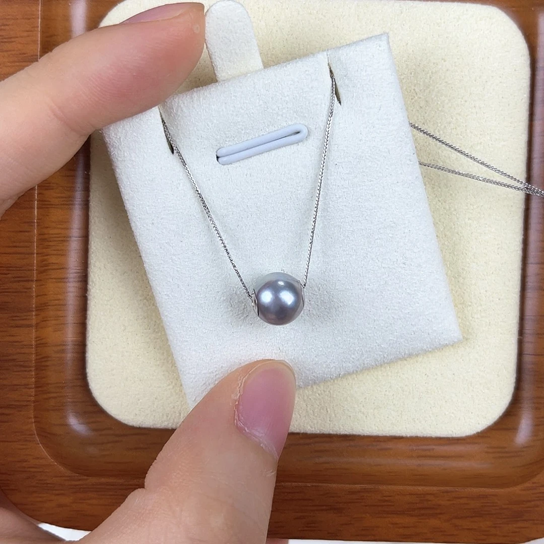 海水珍珠18K金镶嵌颈饰