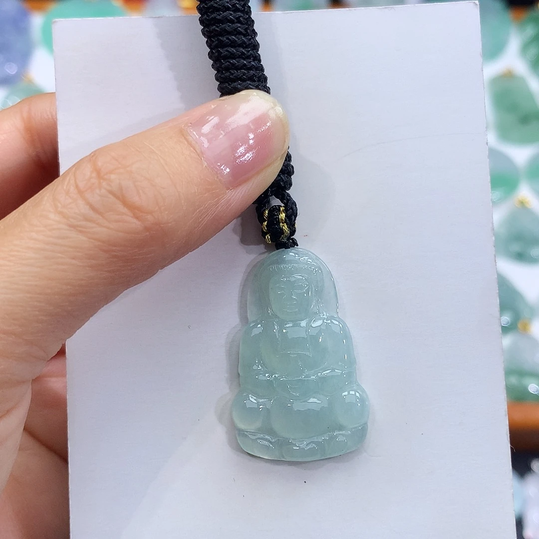 翡翠未镶嵌颈饰翡翠吊坠