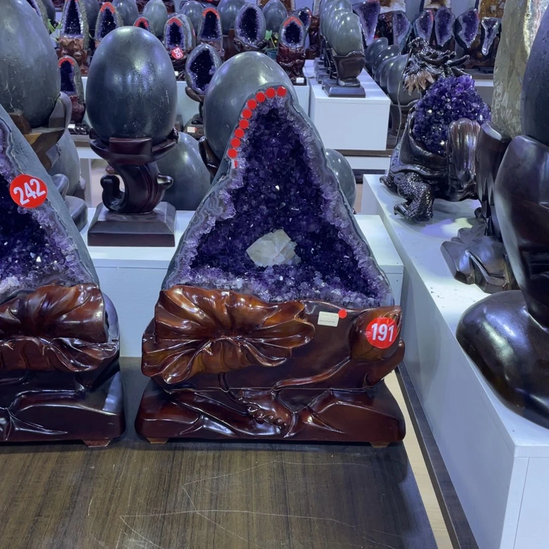 未镶嵌大型摆件（非配饰）紫晶