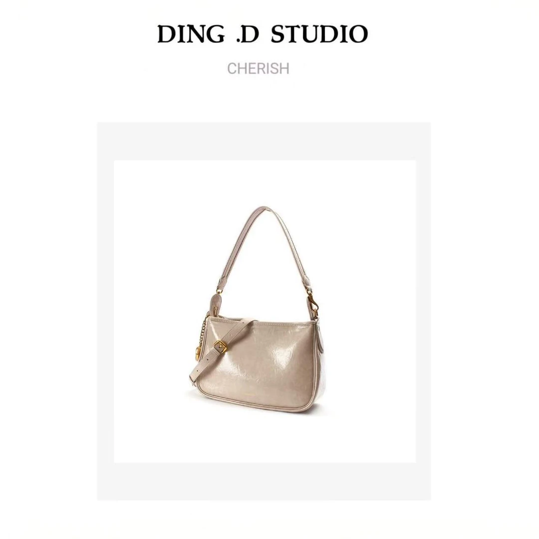 【金豆】DING.D新品百搭简约单肩休闲时尚气质ins女包21706
