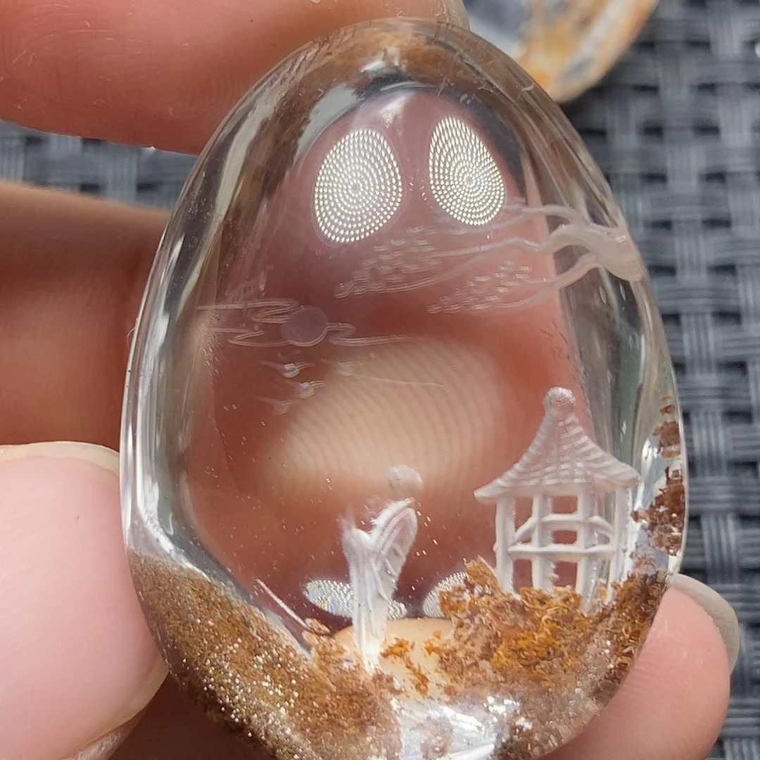 水晶颈饰未镶嵌野**