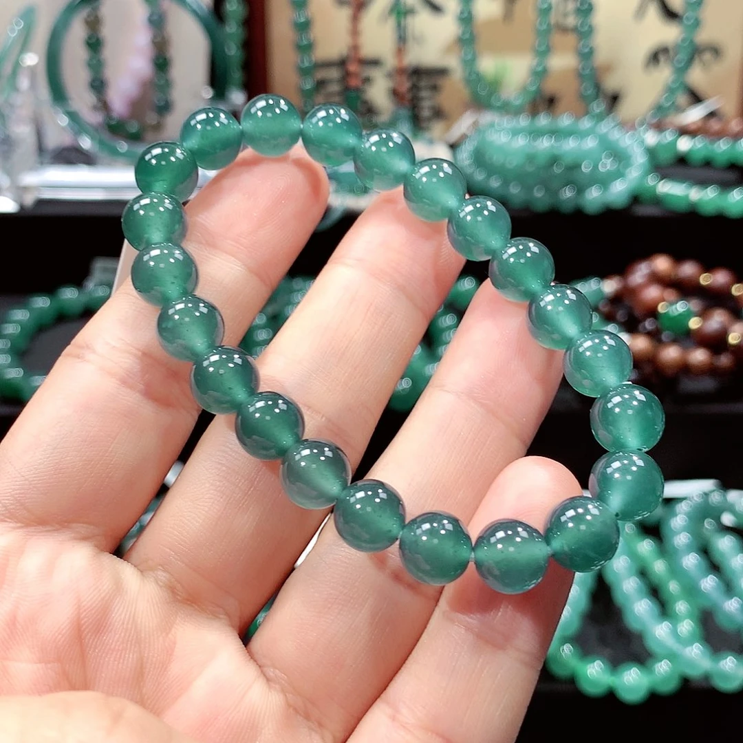 丱***㝟翡翠未镶嵌手链卡8.8