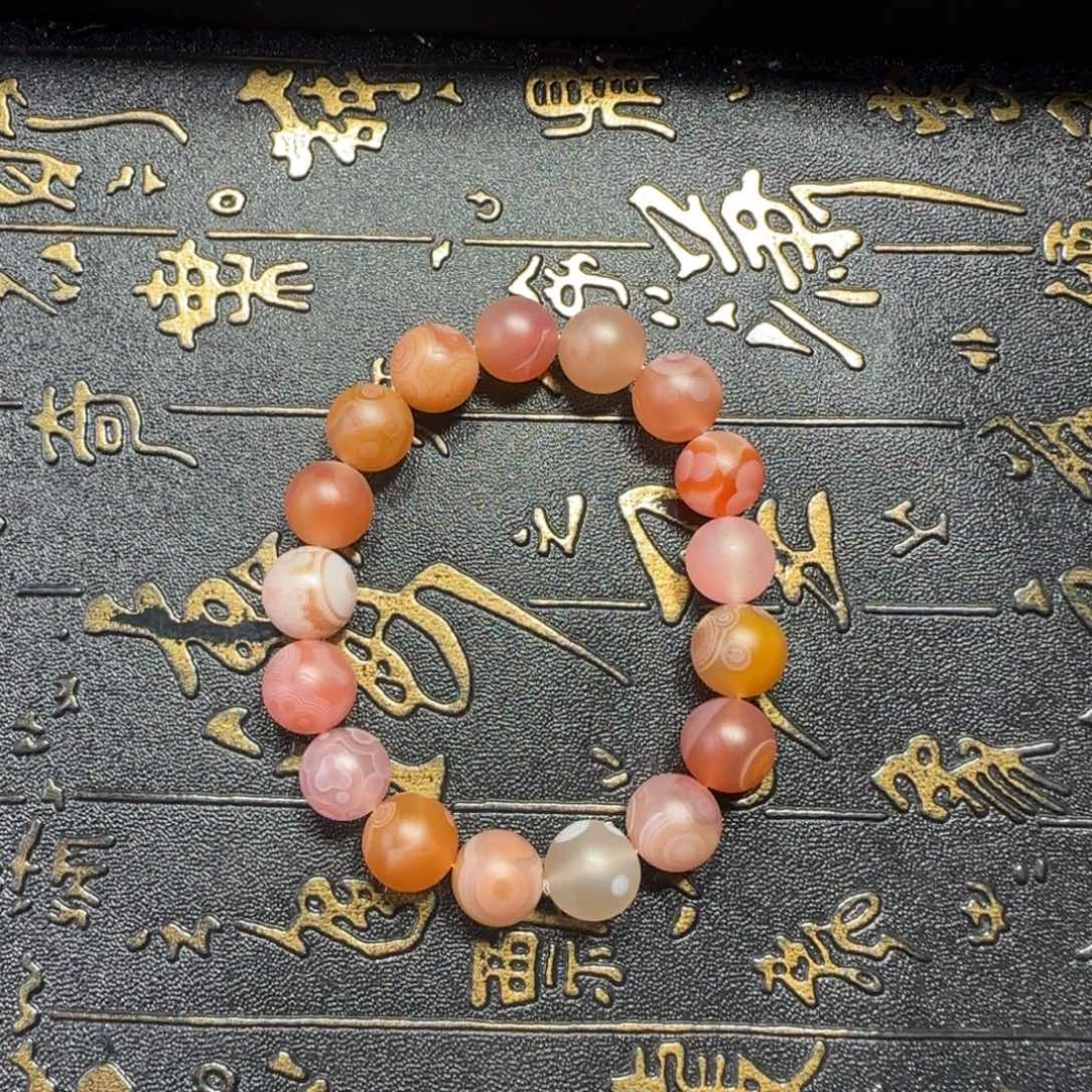 三***志南红玛瑙未镶嵌手串