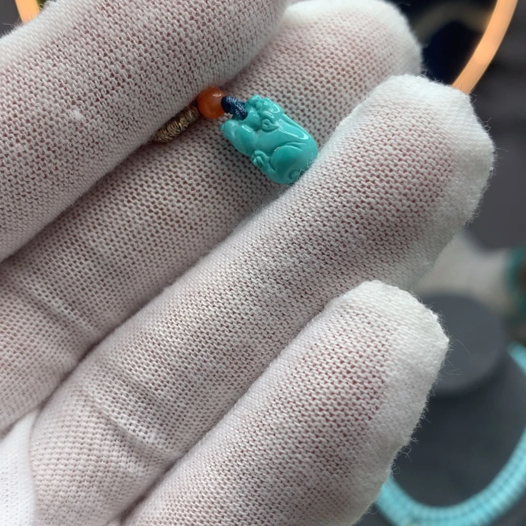 绿松石挂件未镶嵌