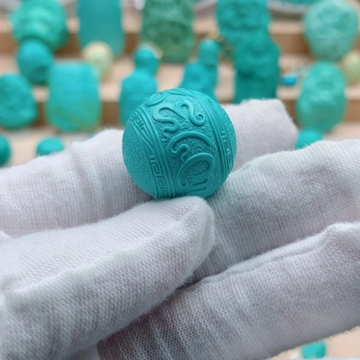 肆***壹未镶嵌绿松石配饰