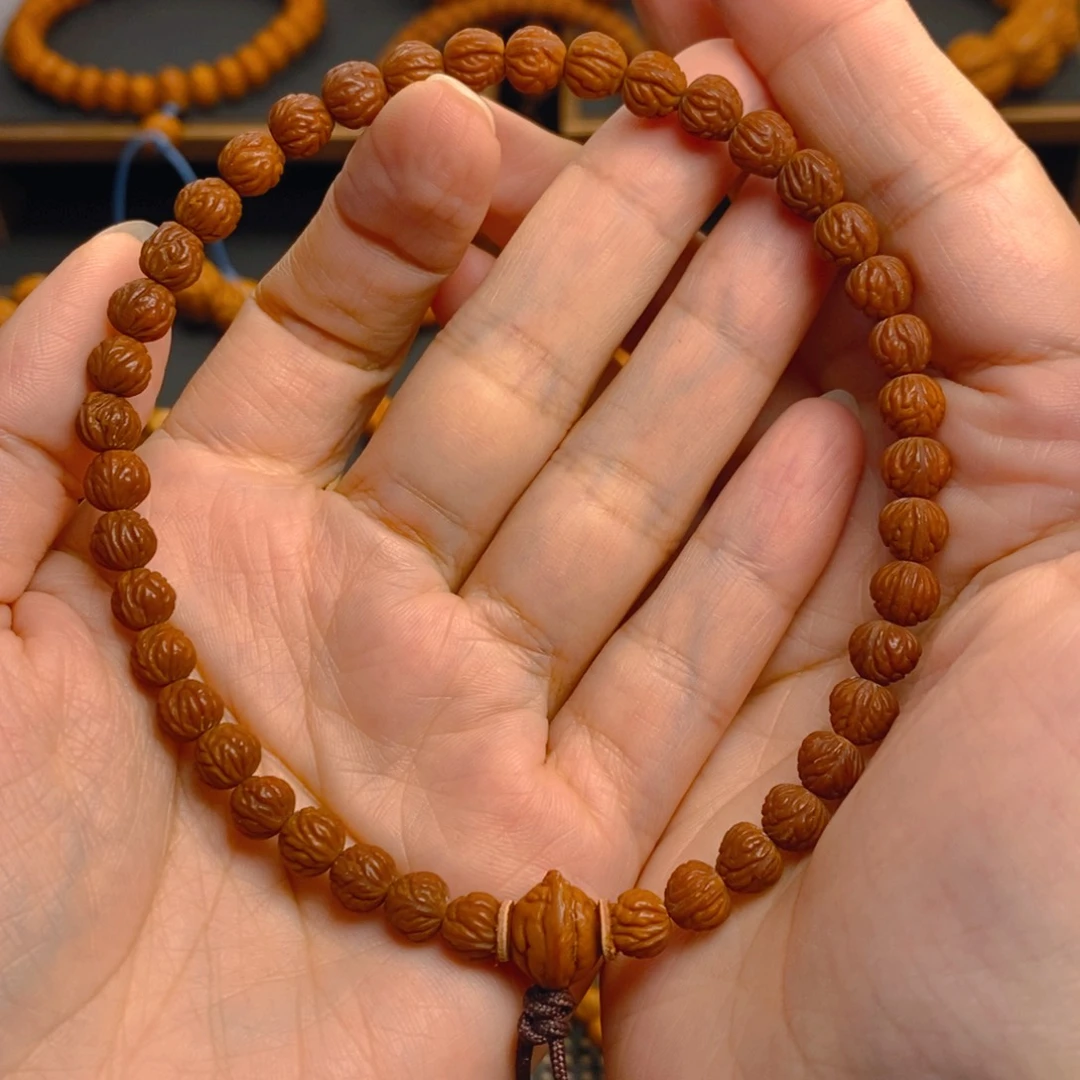 满****桃核吊坠秦岭森林07